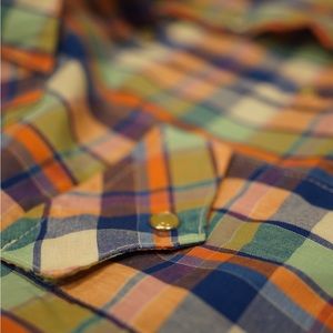 Weangler vintage pearl snap western shirt